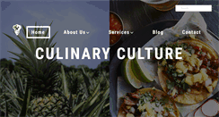 Desktop Screenshot of culinary-culture.com